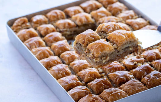 Afghan Baklava with Saffron & Kabul Piquant - Rumi Spice