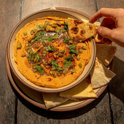 Baharat Pumpkin Hummus