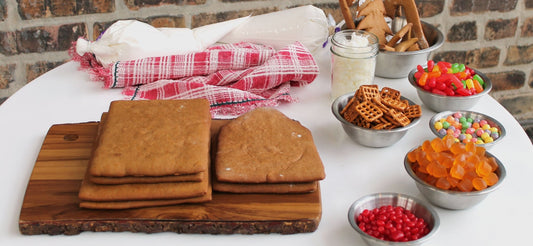 Fun Holiday Saffron Gingerbread House Decoration Recipe - Rumi Spice