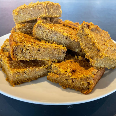 Garam Masala Pumpkin Date Bars