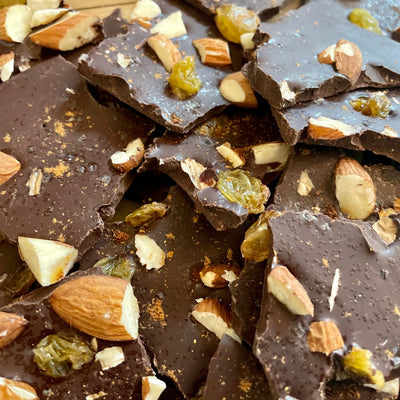 Garam Masala Spiced Chocolate Bark