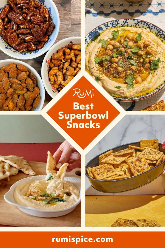 Rumi's Super Bowl Snack Round Up - Rumi Spice