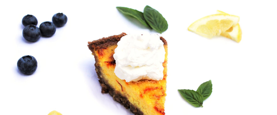 Saffron Buttermilk Lemon Pie