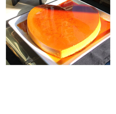 Saffron Flan Napolitano