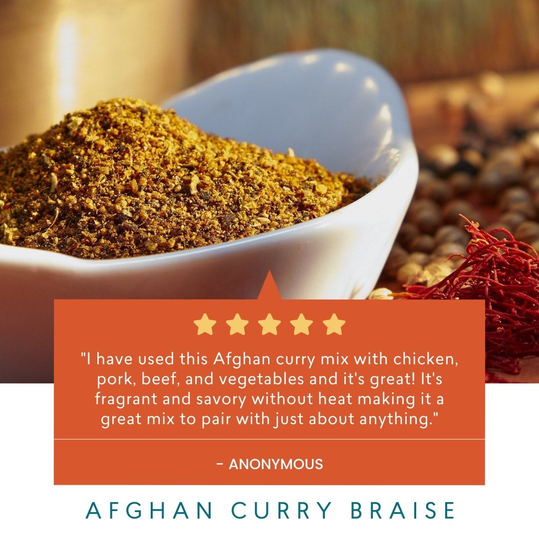 Afghan Curry Braise Flatpack - Rumi Spice - Rumi Spice -