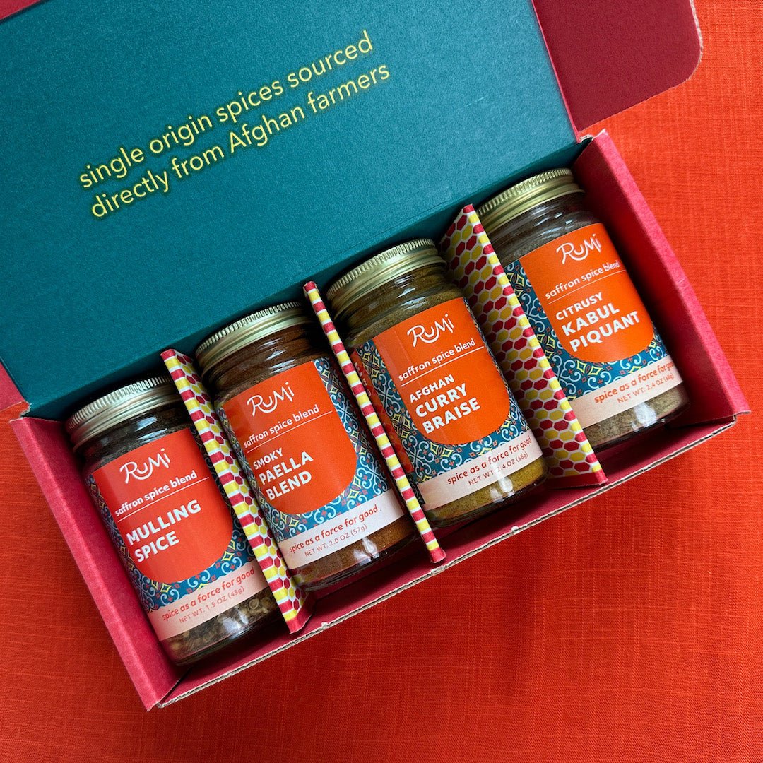 Saffron Spice Blend Gift Box - Rumi Spice - Rumi Spice -