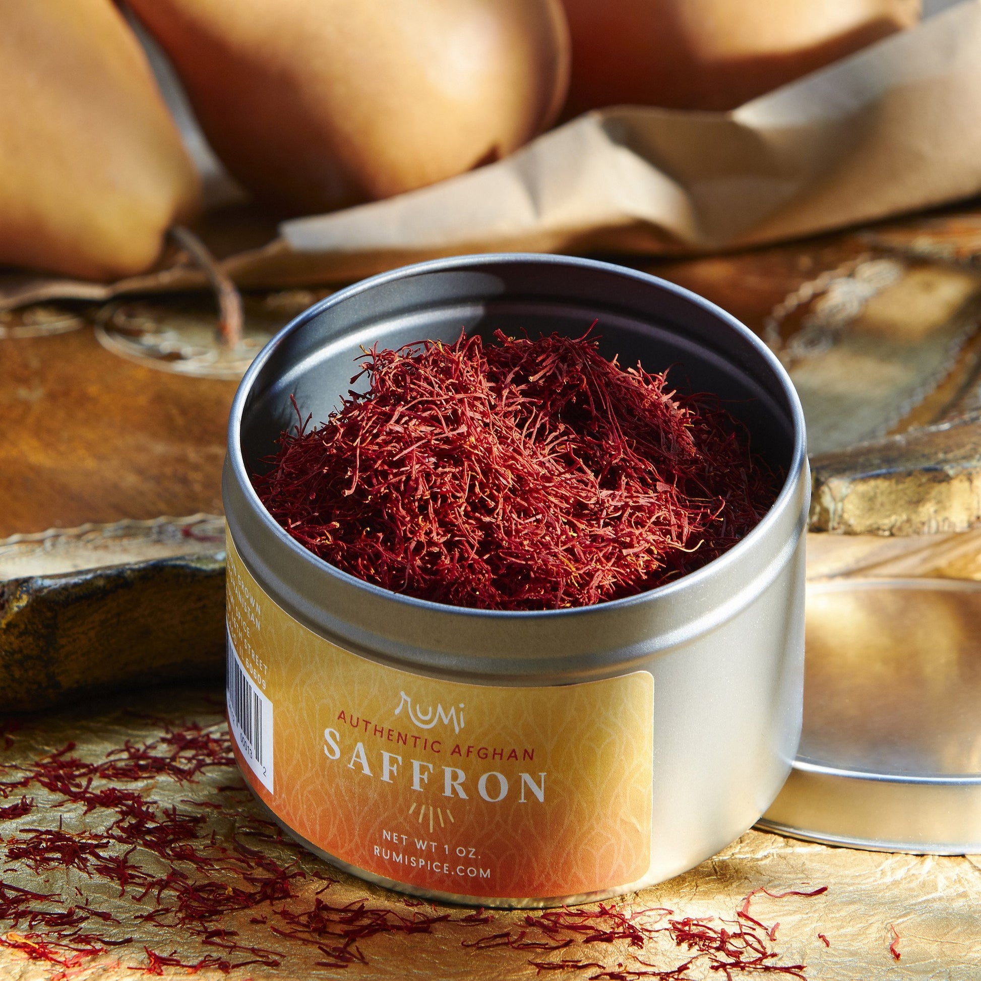 Saffron Threads, Bulk, 1 ounce - Rumi Spice - Rumi Spice -