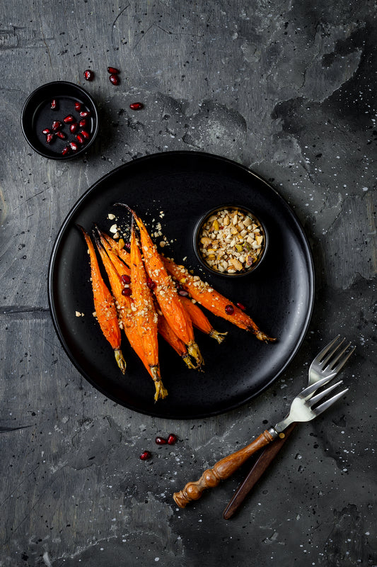 Harissa Roasted Carrots - Rumi Spice