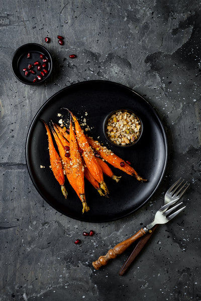 Harissa Roasted Carrots