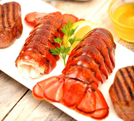 Baked Spicy Lobster Tails