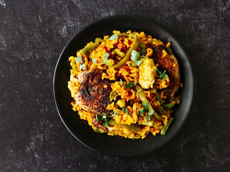 Chicken Paella Recipe | Rumi Spice