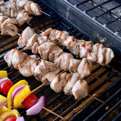 Citrus Dill Chicken Kebabs