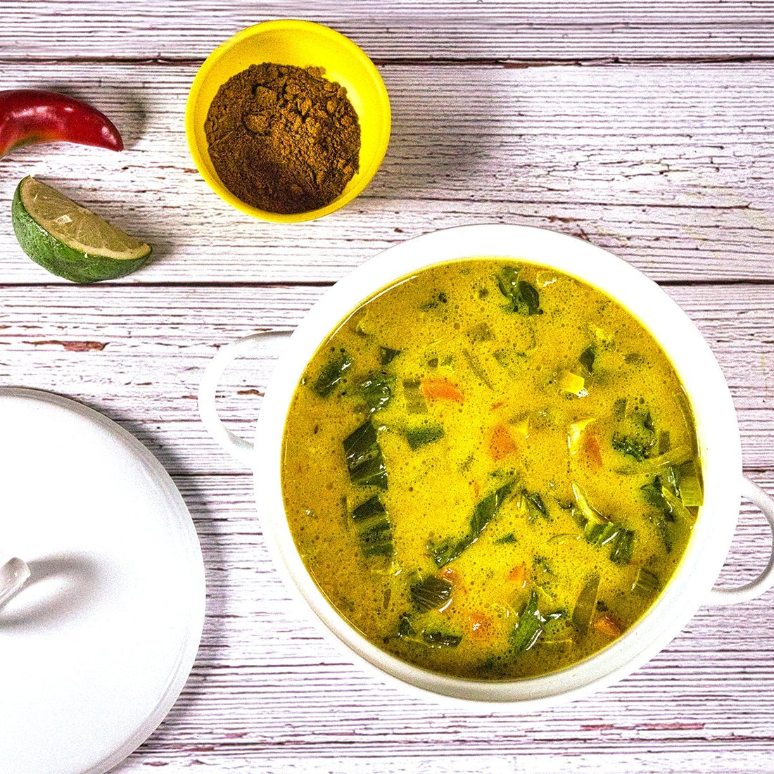 Coconut Curry Vegetable Soup - Rumi Spice