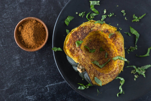 Garam Masala Spiced Acorn Squash