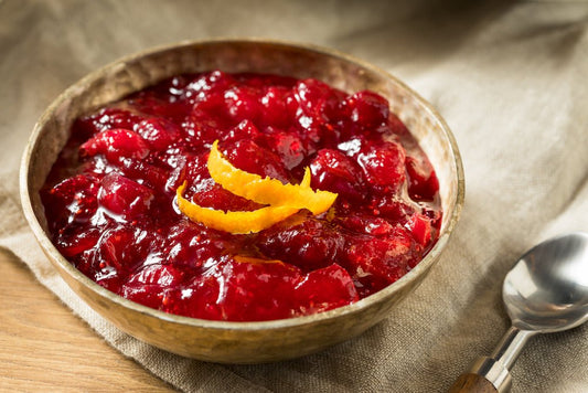 Homemade Cranberry Sauce with honey and Rumi Spice Kabul Piquant - Rumi Spice
