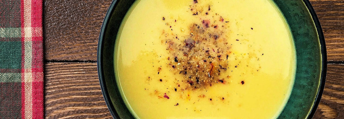 Roasted Pear and Delicata Squash Soup