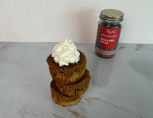 Rumi Mulling Spice Mini Pumpkin Pie Cups (Healthy!)