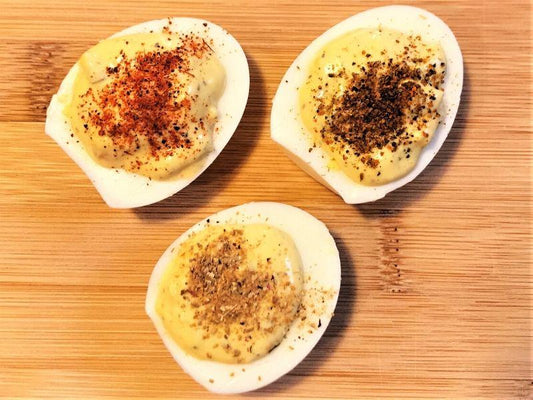 Rumi Spiced Deviled Eggs