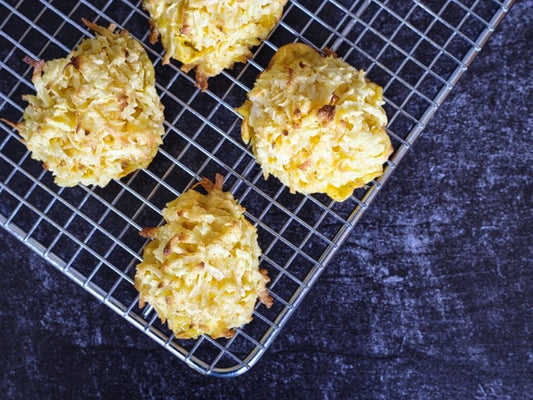 Saffron & Coconut Macaroons - Rumi Spice
