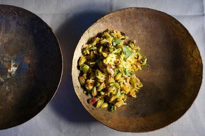Saffron Herb Pistachio Rice