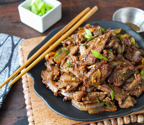 Spicy Flank Steak Stir Fry