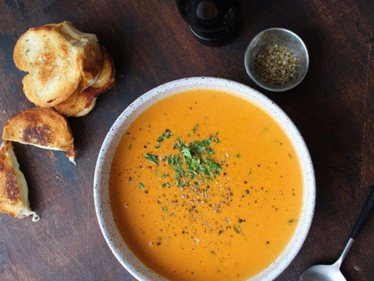 Tomato Bisque with Herati Coriander