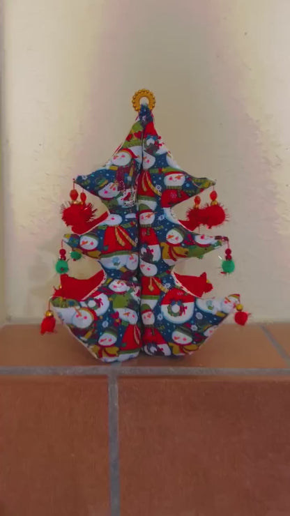 Handmade Stuffed Christmas Tree by Asila
