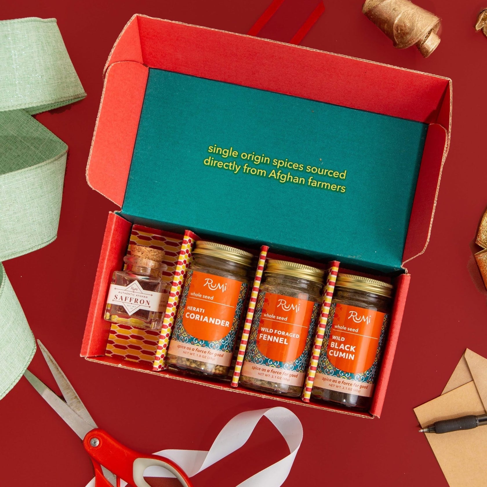 Whole Spice Gift Set Perfect Gift for Anyone Rumi Spice