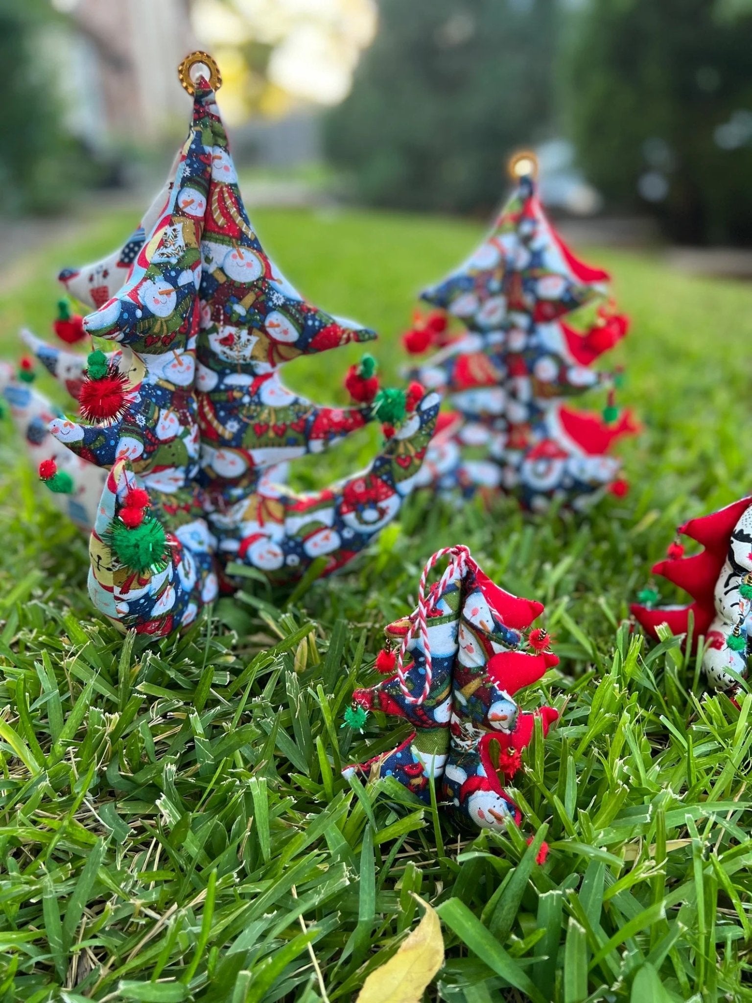 Handmade Stuffed Christmas Tree by Asila - Rumi Spice - Rumi Spice - auction